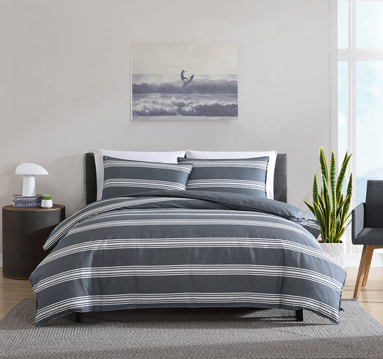 Craver Quilt Cover Set Range Charcoal