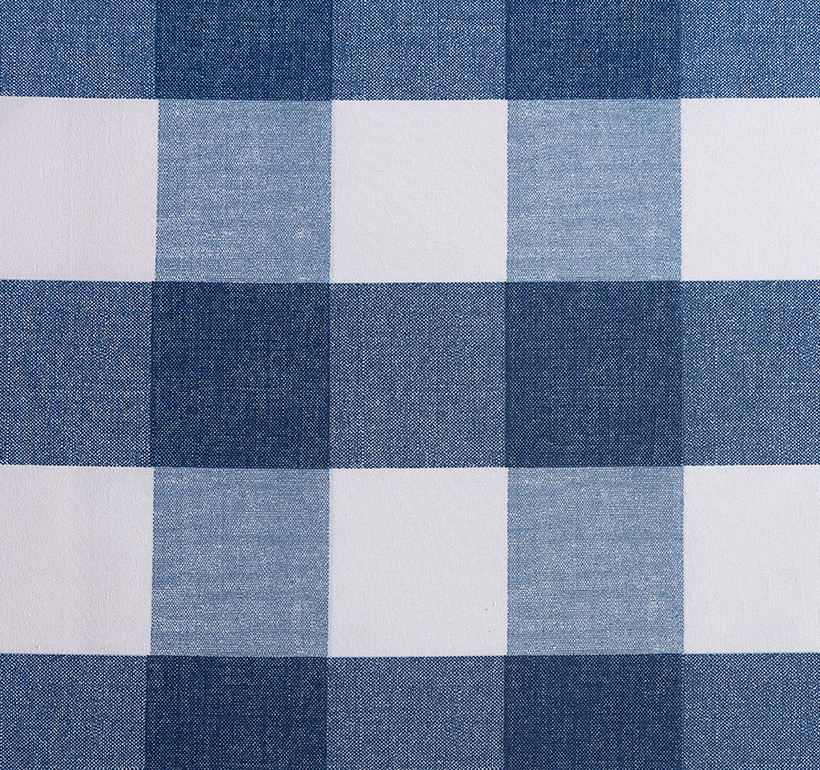 Earlington Gingham Quilt Cover Set Denim