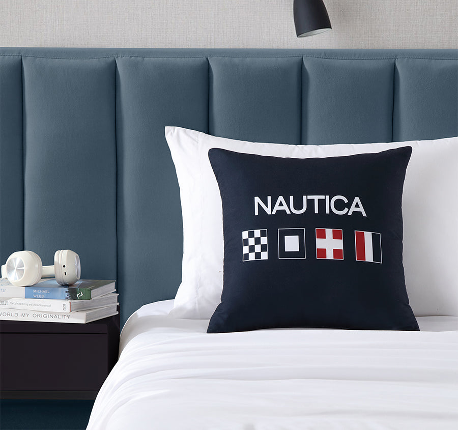 Flag 45x45cm Filled Cushion Navy