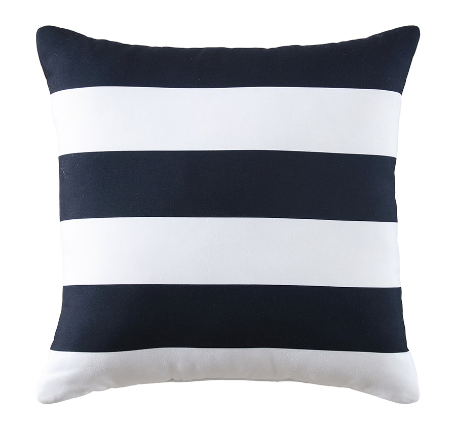 Sailor Stripe 45x45cm Filled Cushion Navy