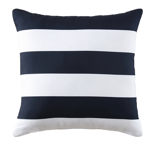 Sailor Stripe 45x45cm Filled Cushion Navy