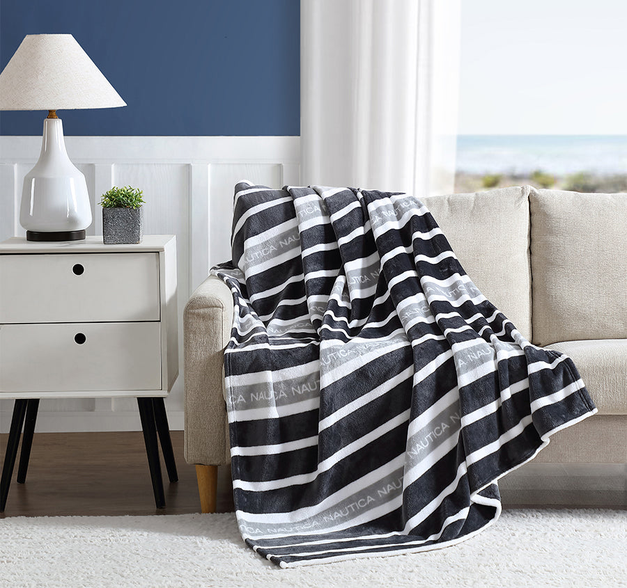 Varadero 130x170cm Throw Rug Grey