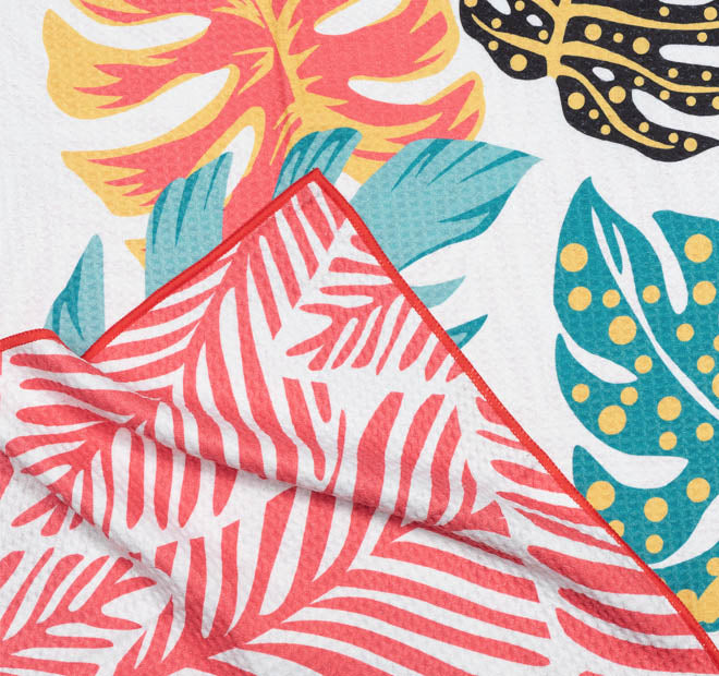 Sand Free 80x160cm Towel 4 in 1 Leaf Shape