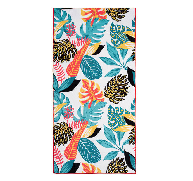 Sand Free 80x160cm Towel 4 in 1 Leaf Shape