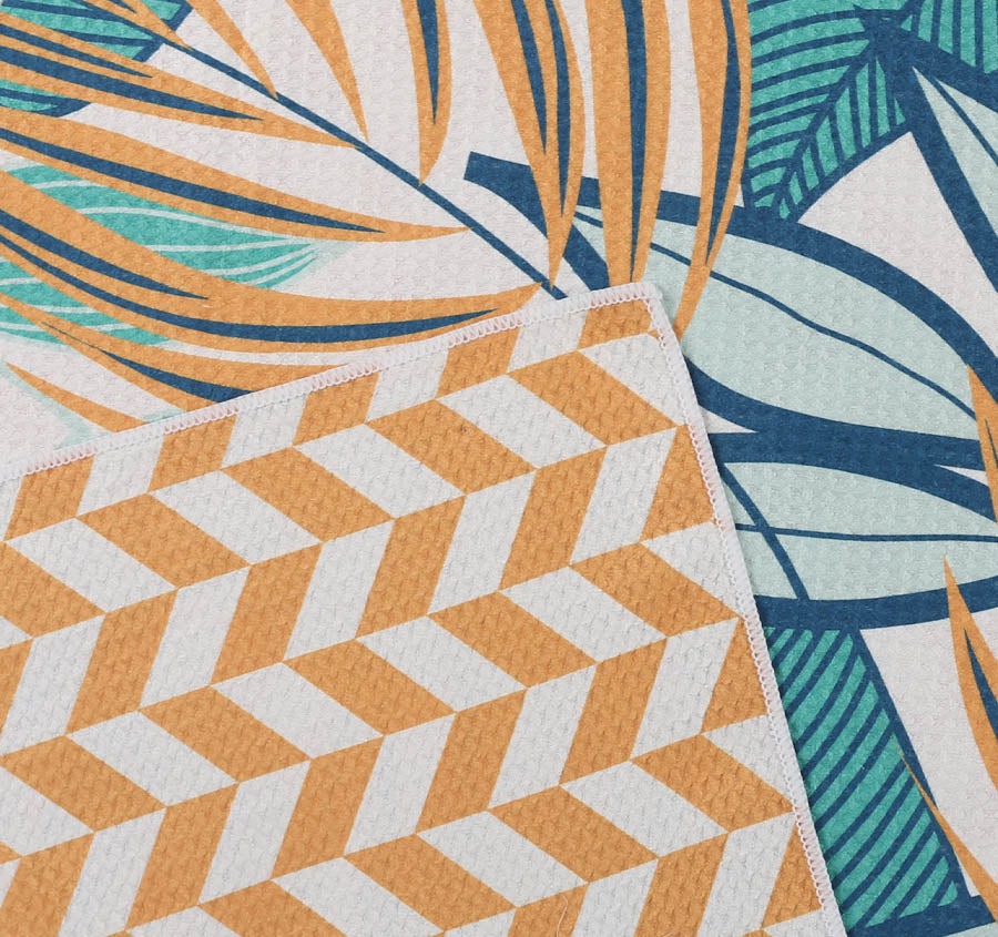 Sand Free 80x160cm Towel 4 in 1 Vintage Tropical