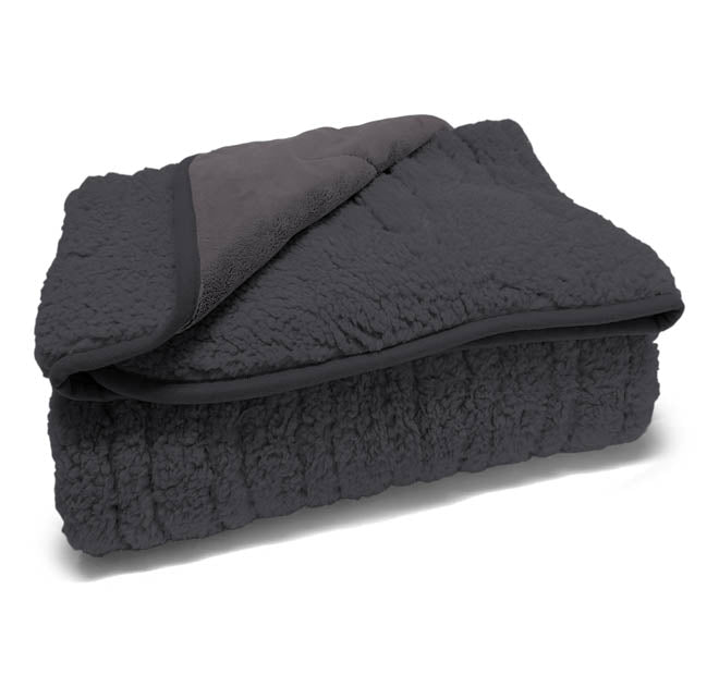 Revita Sleep 130x160cm Reversible Heated Throw Charcoal
