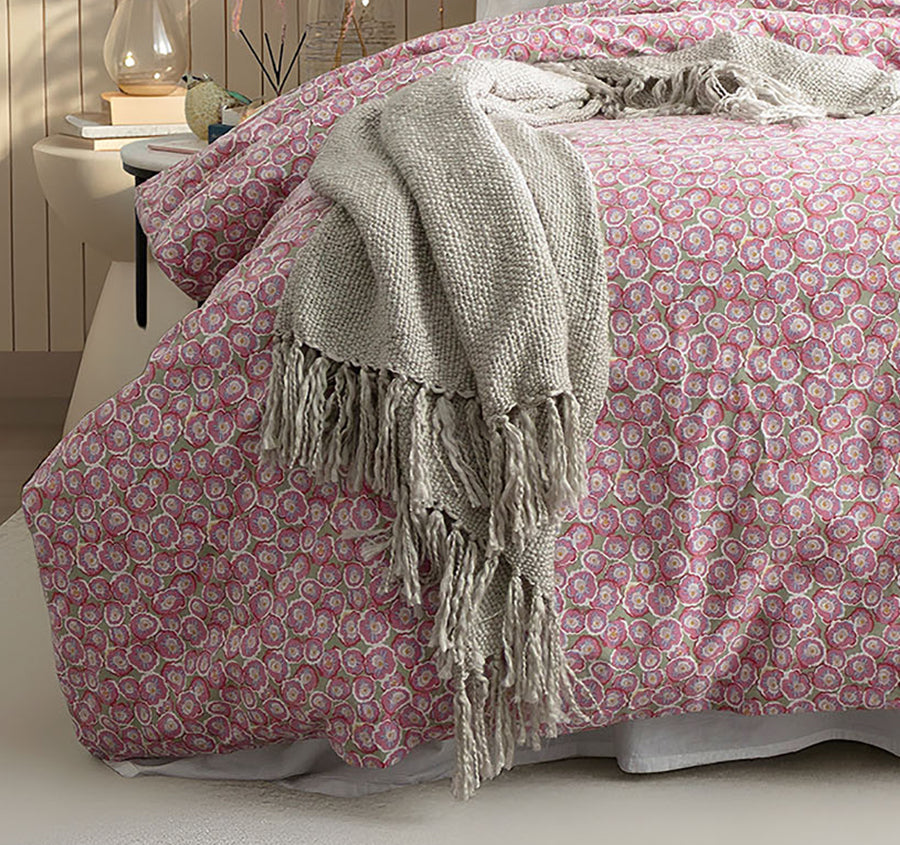 Egyptian Cotton Printed Flannelette Quilt Cover Set Range Ditty