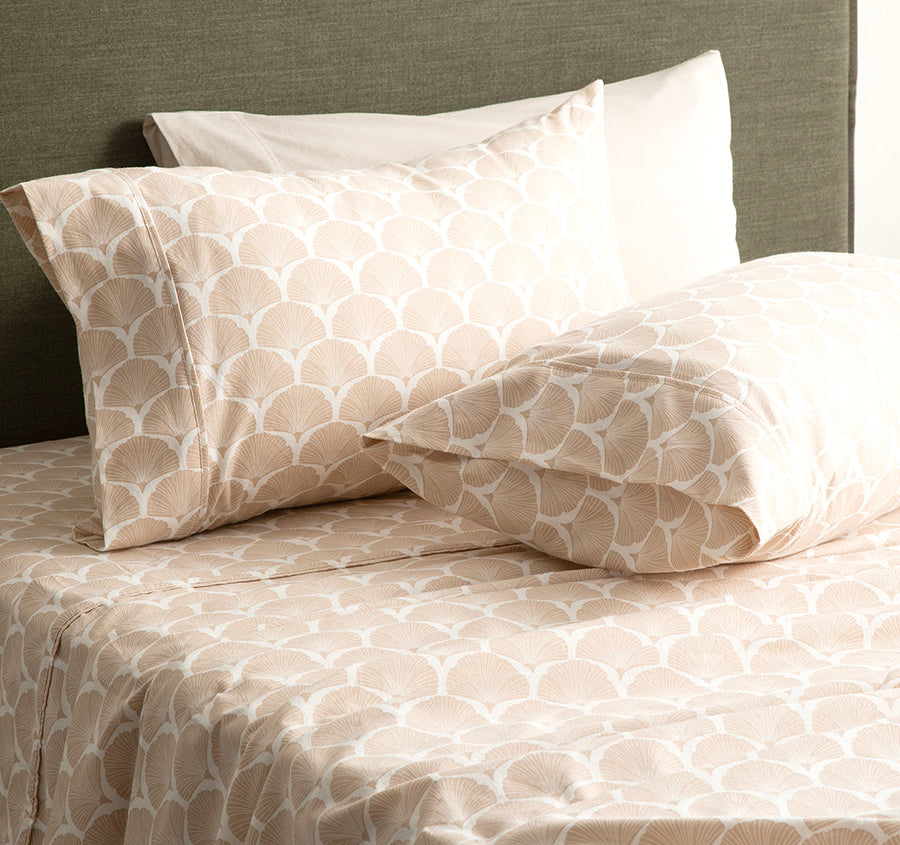 Egyptian Cotton Printed Flannelette Mega Sheet Set Range Ginko