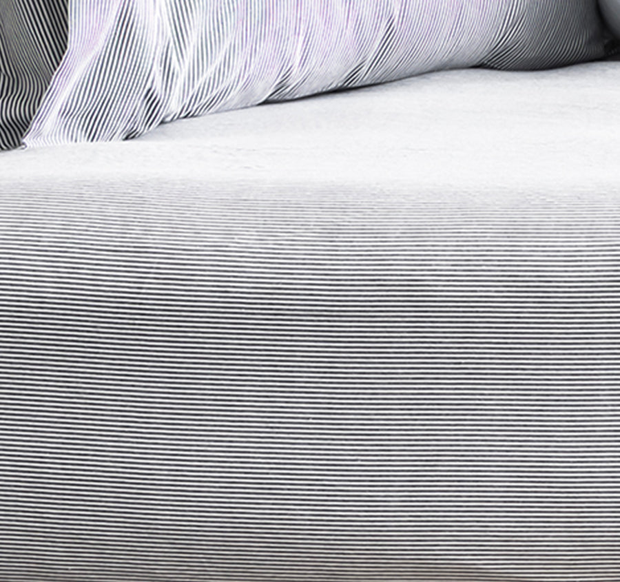 Egyptian Cotton Printed Flannelette Mega Fitted Combo Set Range Striped