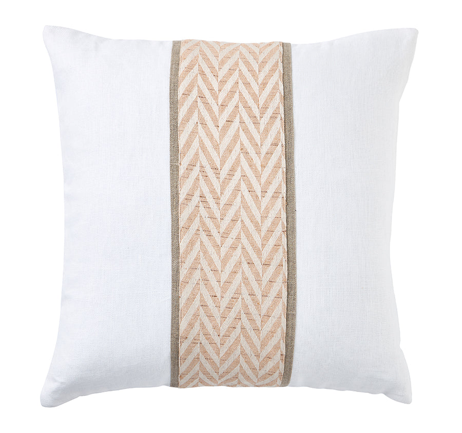 Allesia Linen Stripe 50x50cm Filled Cushion