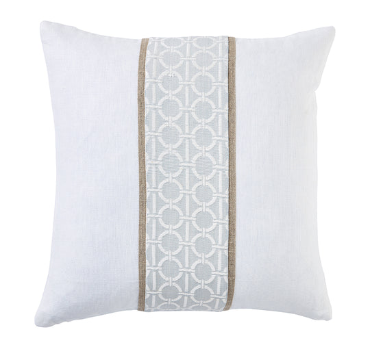 Catalina Link 50x50cm Filled Cushion Sky Blue