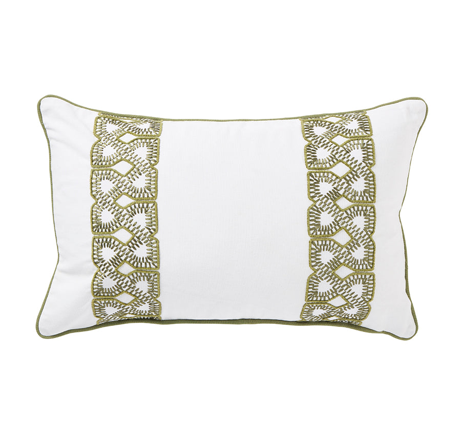 Cayman Style 30x50cm Filled Cushion Green
