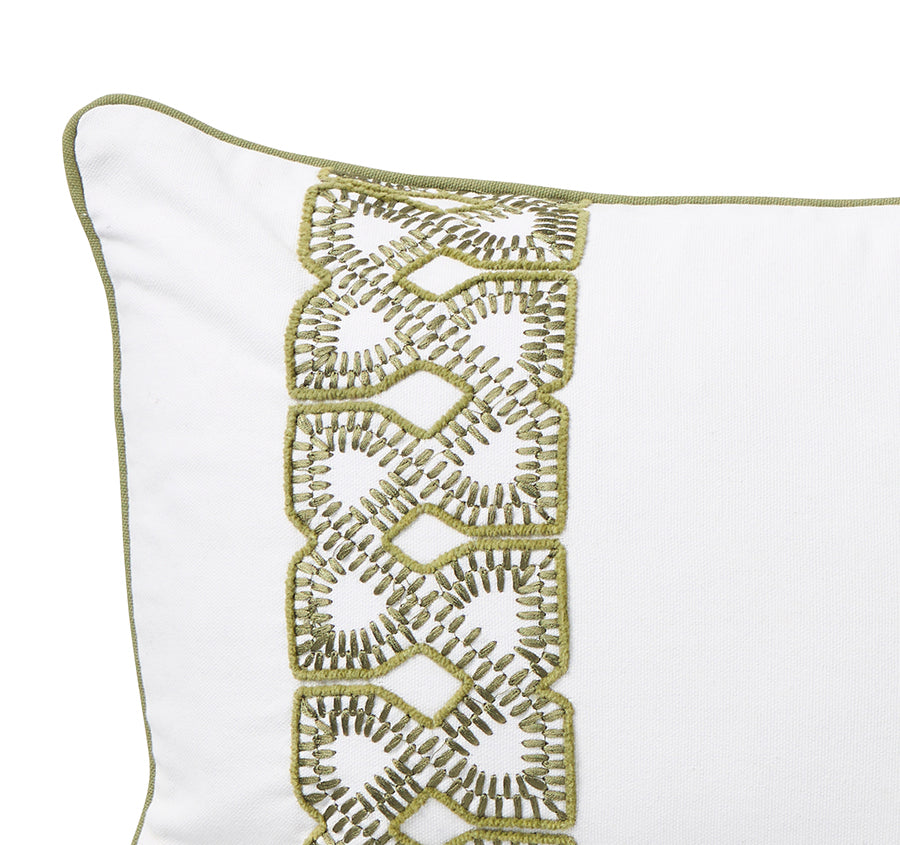 Cayman Style 30x50cm Filled Cushion Green