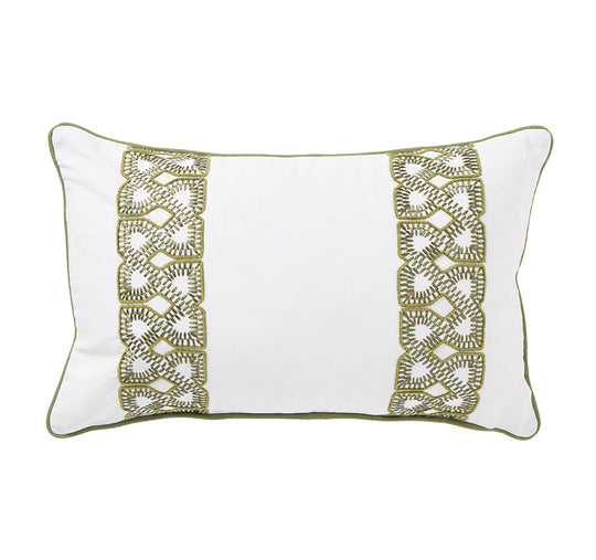Cayman Style 30x50cm Filled Cushion Green