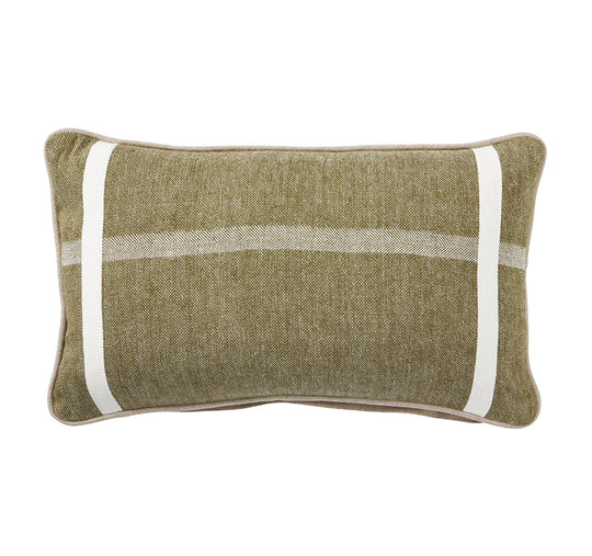 Cotswolds 30x50cm Filled Cushion Olive Green