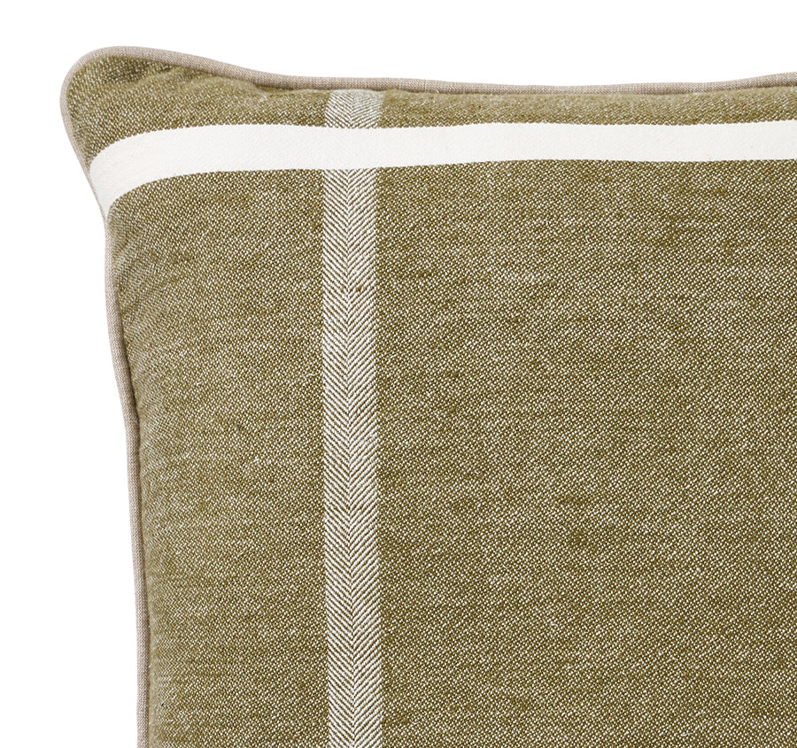 Cotswolds 50x50cm Filled Cushion Olive Green