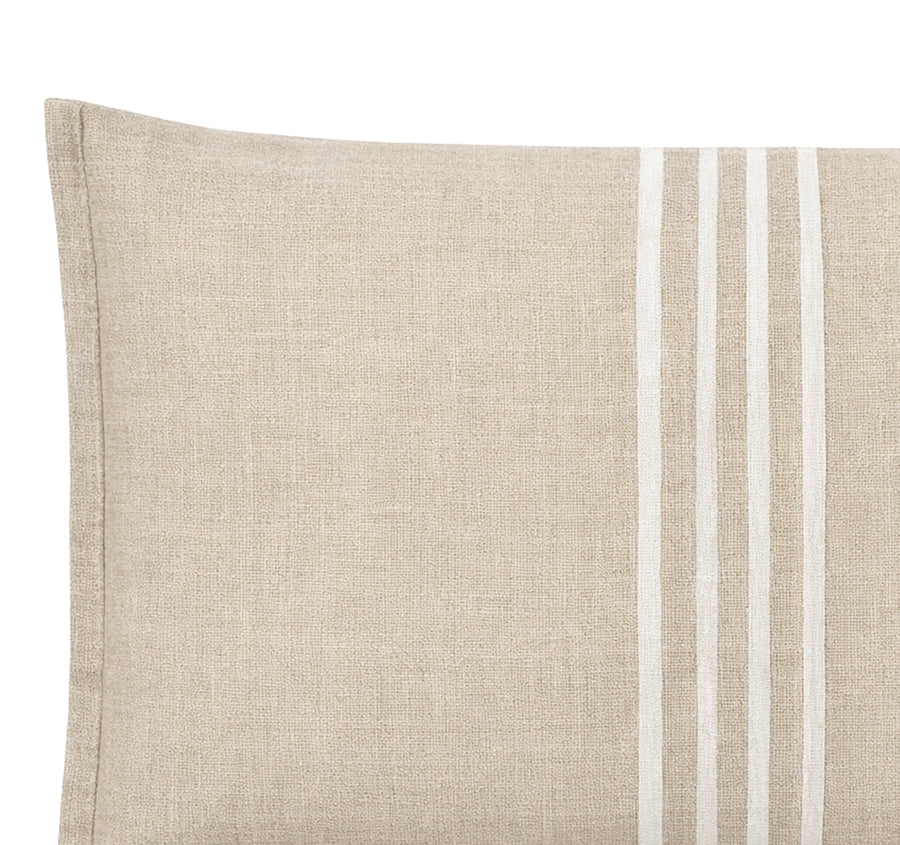 Linen Aura 30x50cm Filled Cushion Sand