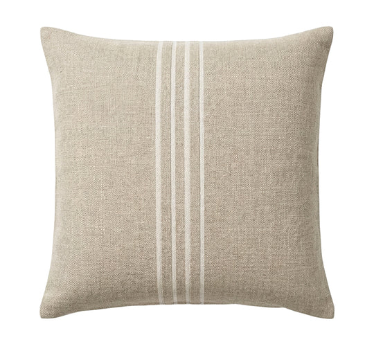 Linen Aura 50x50cm Filled Cushion Sand