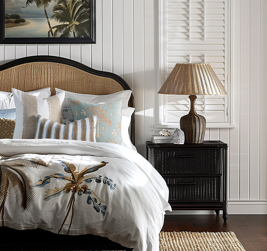 Linen Formentera Stripe 50x50cm Filled Cushion Sand