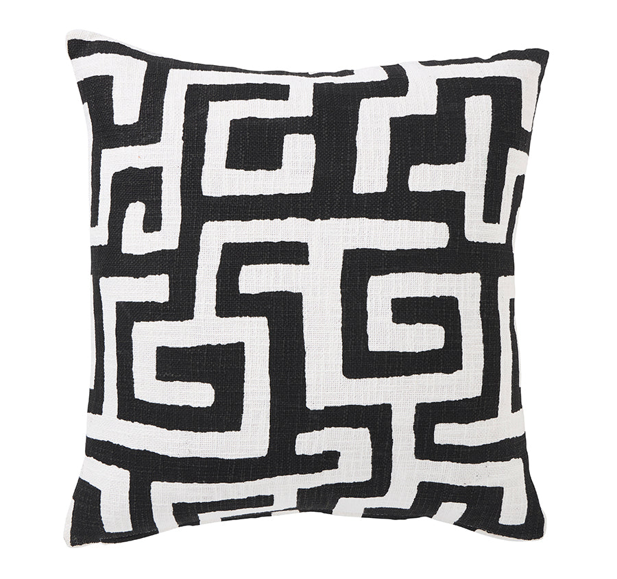 Maya 50x50cm Filled Cushion Black