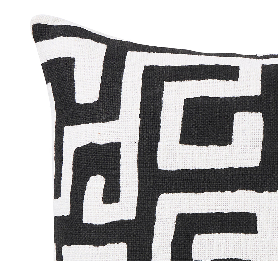 Maya 50x50cm Filled Cushion Black
