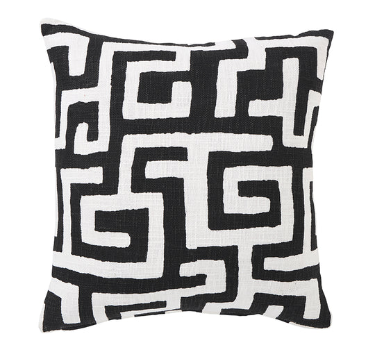 Maya 50x50cm Filled Cushion Black