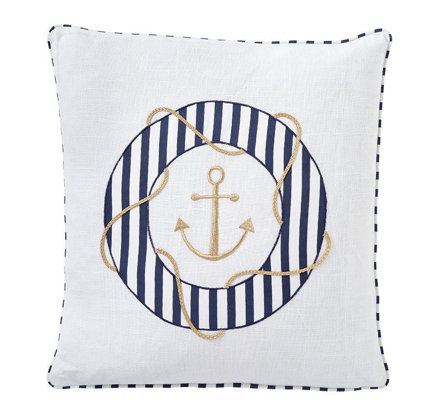 Montauk Anchor 50x50cm Filled Cushion Navy