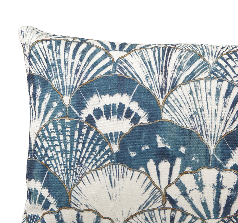 Outdoor Sapphire Isle 30x50cm Filled Cushion Blue