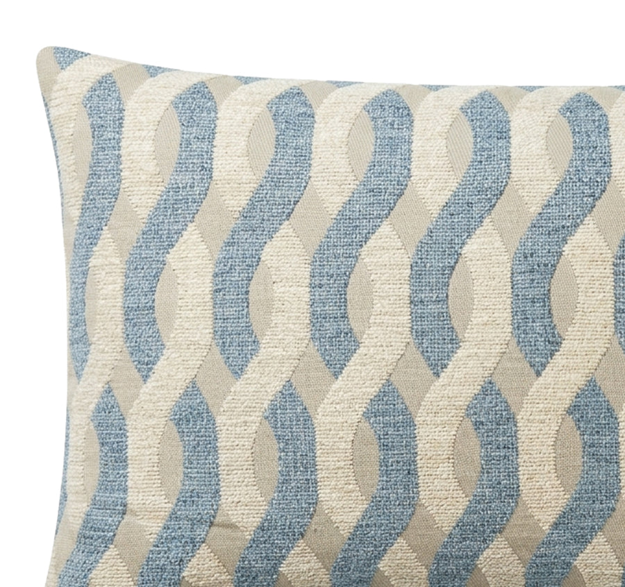 Palm Beach Azure 30x50cm Filled Cushion