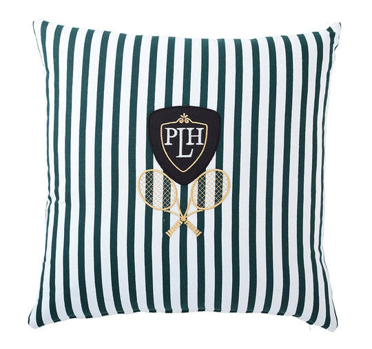 Paloma Tennis Stripes 55x55cm Filled Cushion