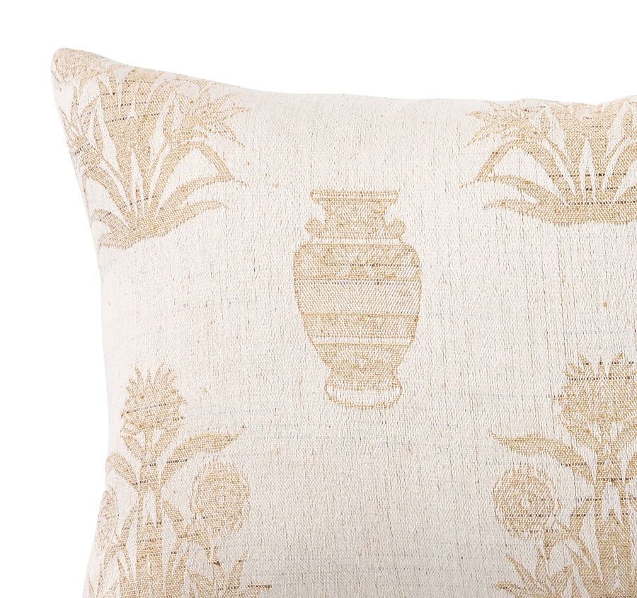 Papyrus Palm 30x50cm Filled Cushion Sand
