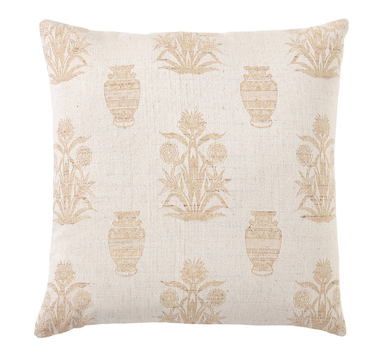 Papyrus Palm 50x50cm Filled Cushion Sand