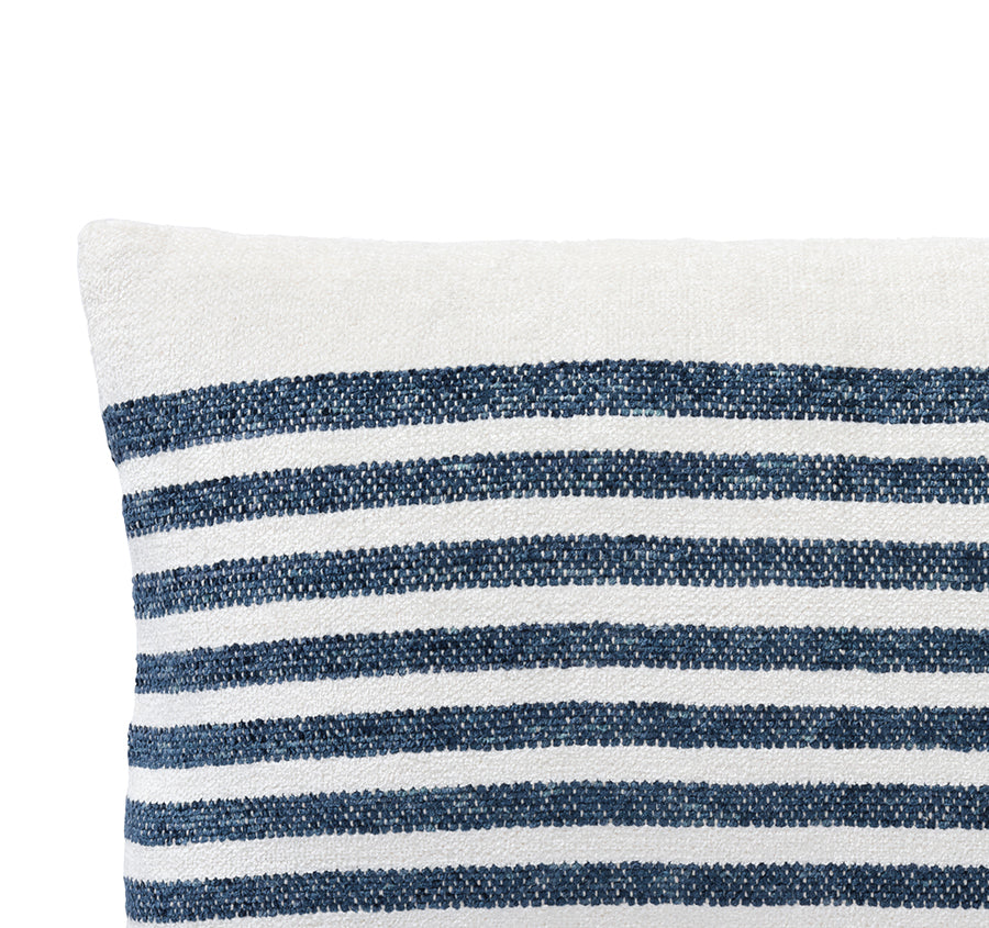 Rhode Island Stripe 30x50cm Filled Cushion Navy