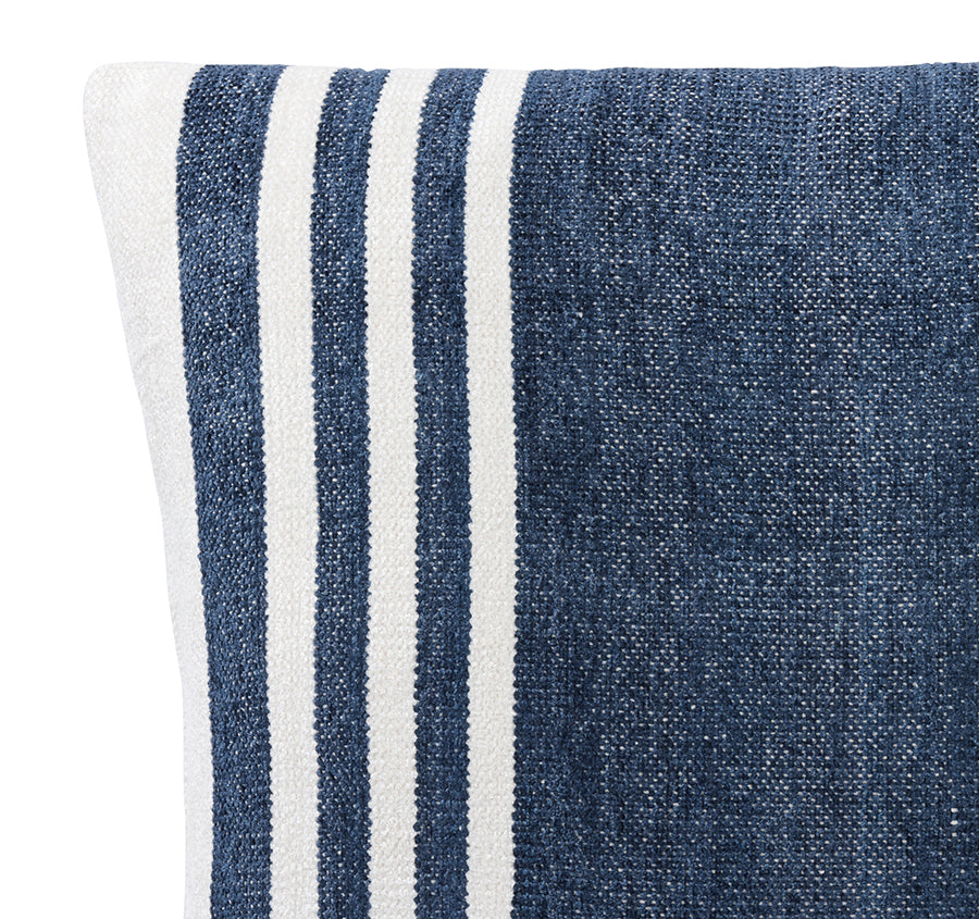 Rhode Island Stripe 50x50cm Filled Cushion Navy