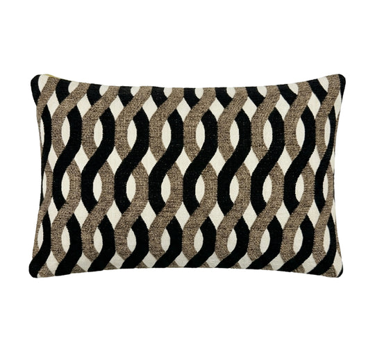 Royale Belmont Lattice 30x50cm Filled Cushion