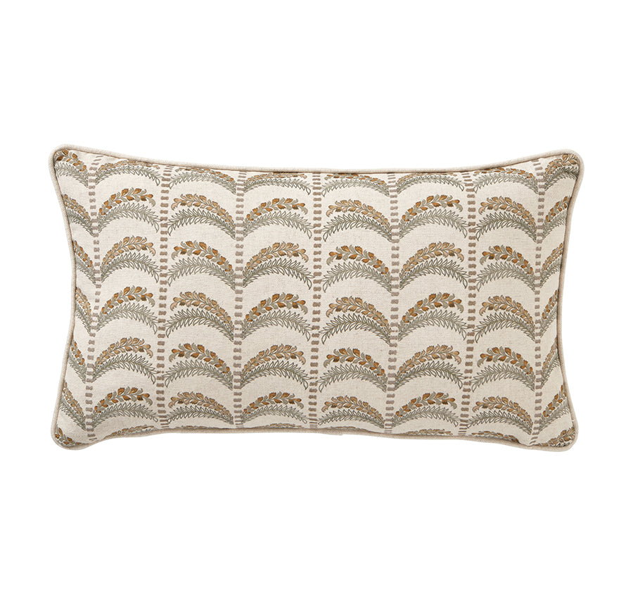 Royale Golden Palm 30x50cm Filled Cushion Multi