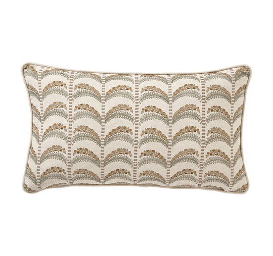 Royale Golden Palm 30x50cm Filled Cushion Multi