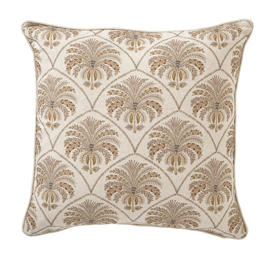 Saffron Golden Palm 50x50cm Filled Cushion Multi