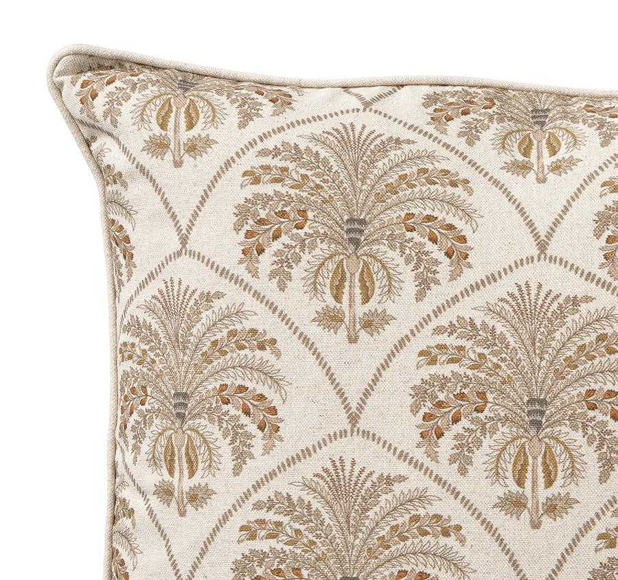 Saffron Golden Palm 50x50cm Filled Cushion Multi
