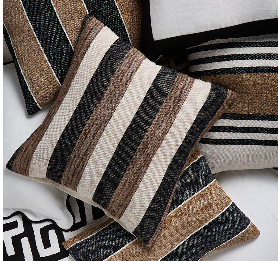 Tulum Cabana Stripe 50x50cm Filled Cushion