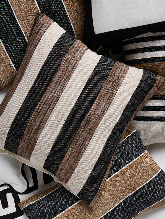 Tulum Cabana Stripe 50x50cm Filled Cushion