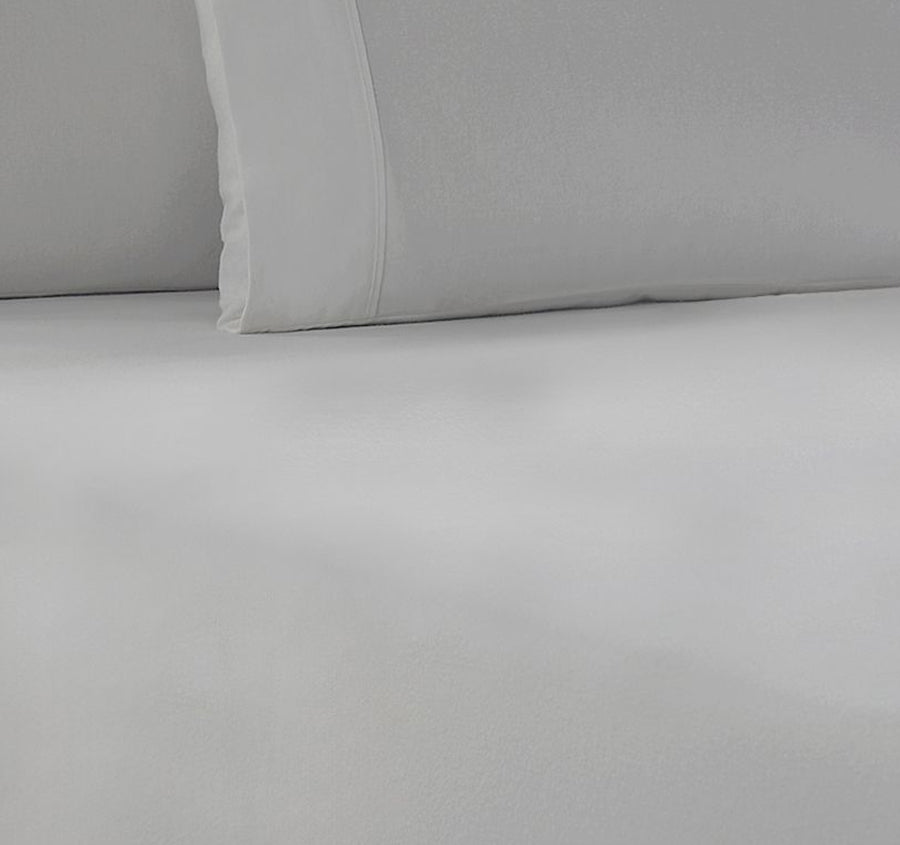 Egyptian Cotton Flannelette Fitted Sheet Combo Set Range Ash