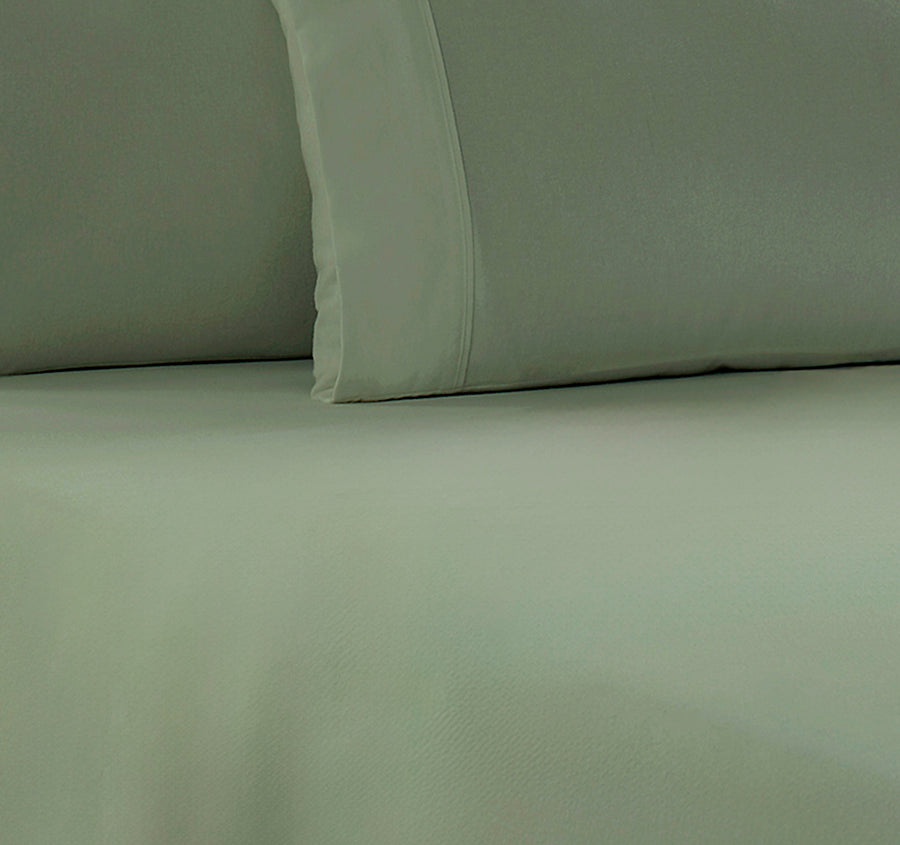 Egyptian Cotton Flannelette Fitted Sheet Combo Set Range Juniper