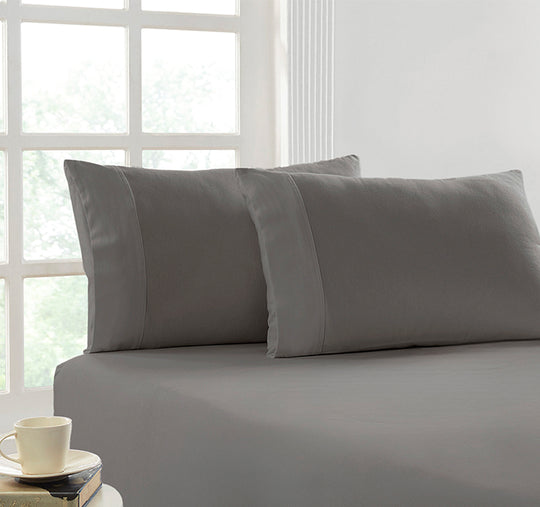 Egyptian Cotton Flannelette Mega Fitted Combo Range Silver