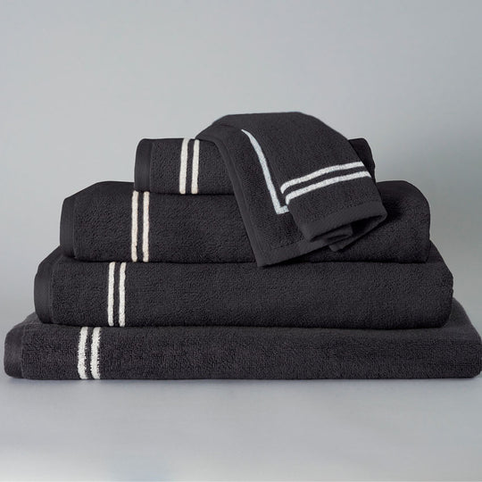 Astoria 650GSM Cotton Bath Towel Range Charcoal