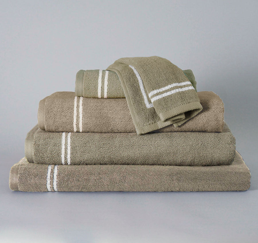 Astoria 650GSM Cotton Bath Towel Range Moss