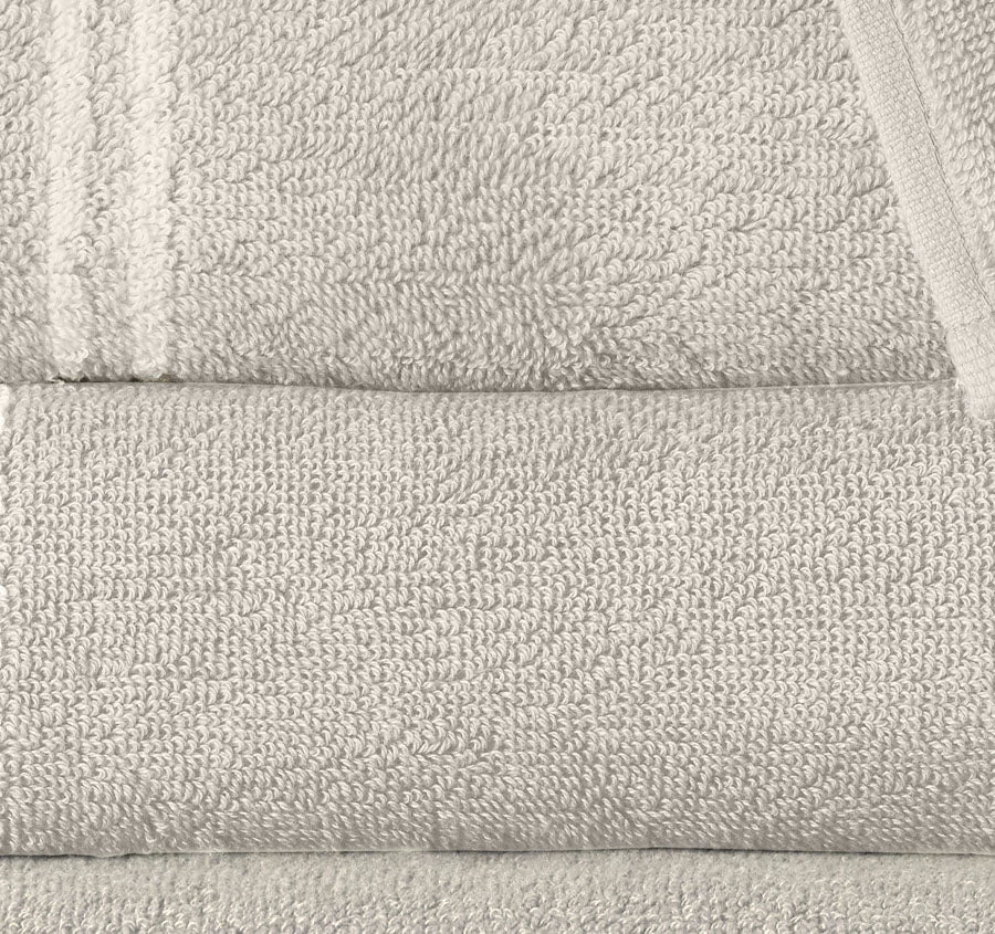 Astoria 650GSM Cotton Bath Towel Range Silver