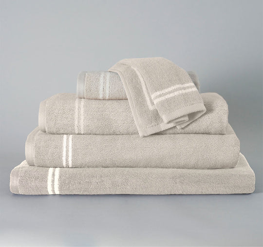 Astoria 650GSM Cotton Bath Towel Range Silver