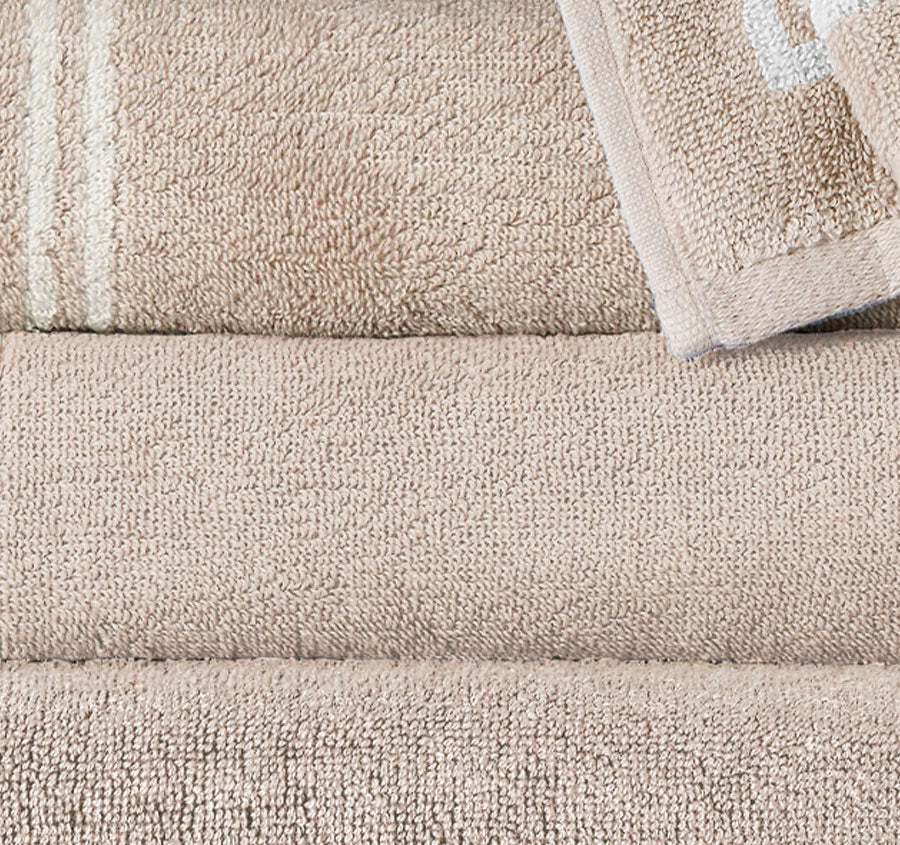 Astoria 650GSM Cotton Bath Towel Range Stone