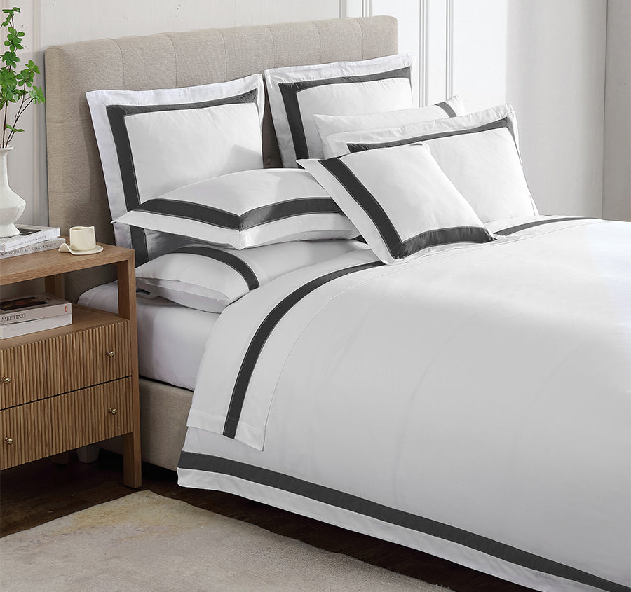 Bentley 45x45cm Filled Cushion Charcoal